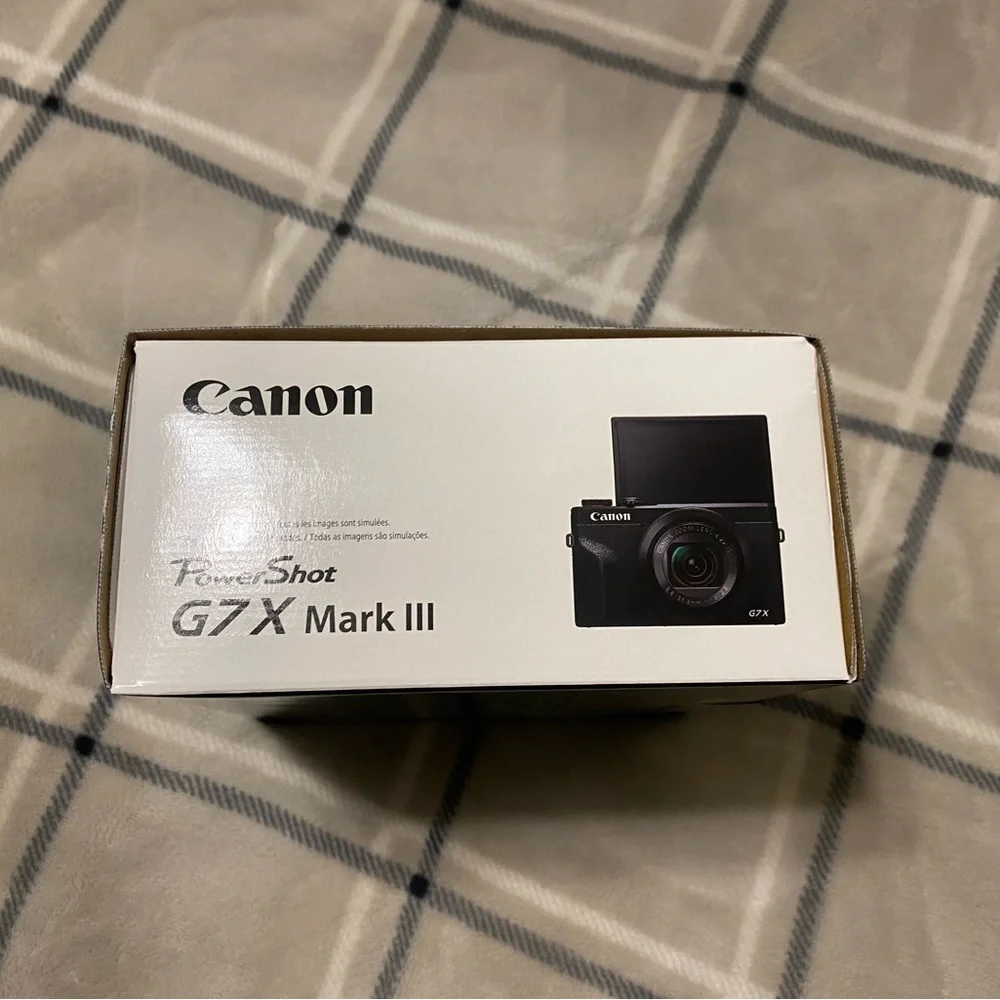 Canon Powershot G7X Mark III Compact Black Camera